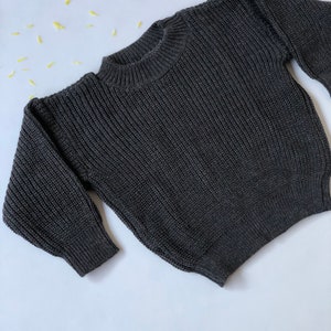Pull pour tout-petit Pull pour tout-petit Pull en tricot pour bébé Pull pour enfant image 8
