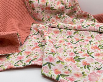 Waffel Musselin Babydecke, Bio Swaddle