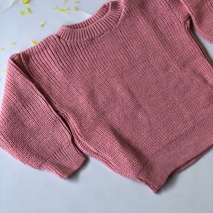 Pull pour tout-petit Pull pour tout-petit Pull en tricot pour bébé Pull pour enfant image 6