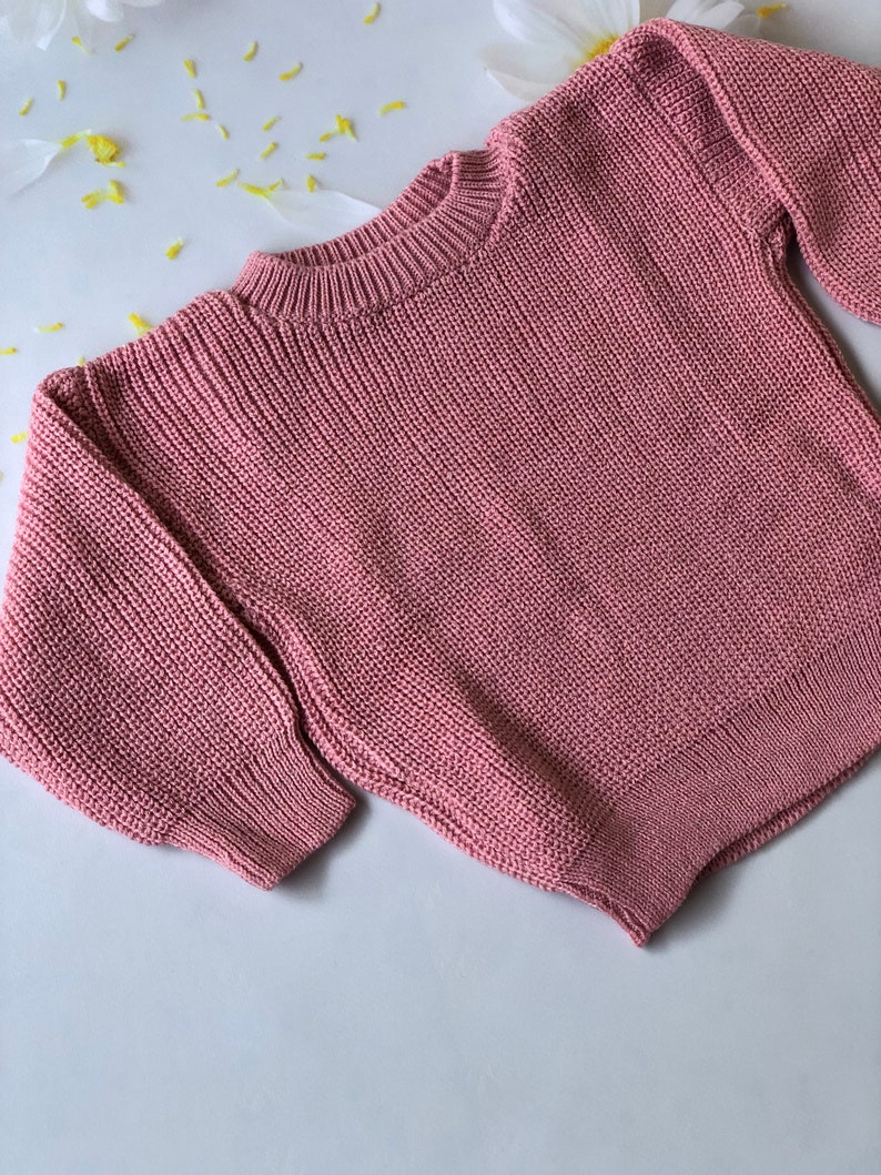 Pull pour tout-petit Pull pour tout-petit Pull en tricot pour bébé Pull pour enfant image 6