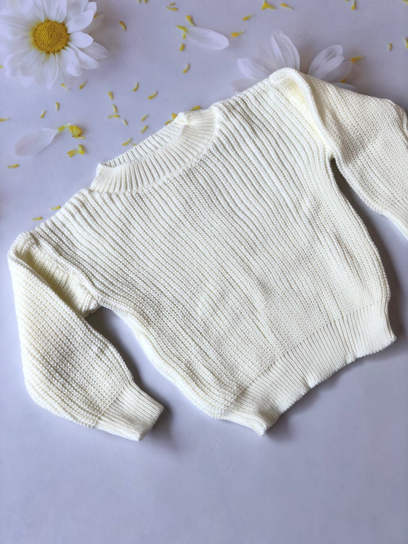 Pull pour tout-petit Pull pour tout-petit Pull en tricot pour bébé Pull pour enfant image 4