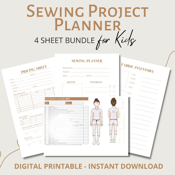 Sewing Measurement Chart - Etsy