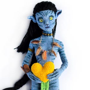 navi crochet doll  pattern/amigurumi avatar PATTERN