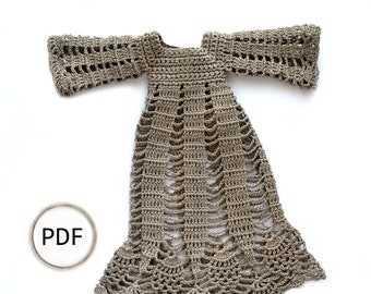 Messy Coquette Puppenkleid Schnittmuster