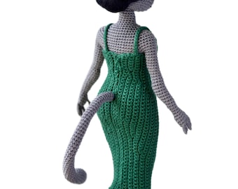 Green Dress crochet  Pattern