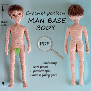 Crochet boy  body  pattern