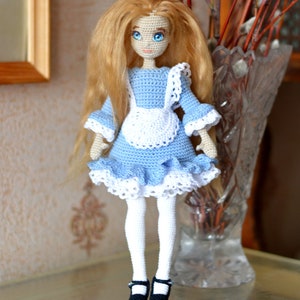 doll PATTERN  ALICE in Wonderland amigurumi