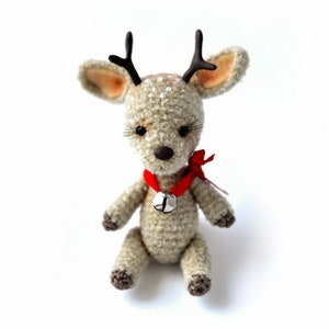 crochet pattern Christmas deer