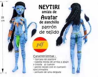 "Avatar ""Neytiri"" Anleitung (spanisch)"