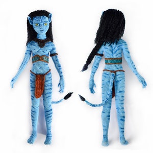 NTEYAM avatar pandora  pattern/doll body crochet pattern/amigurumi avatar PATTERN