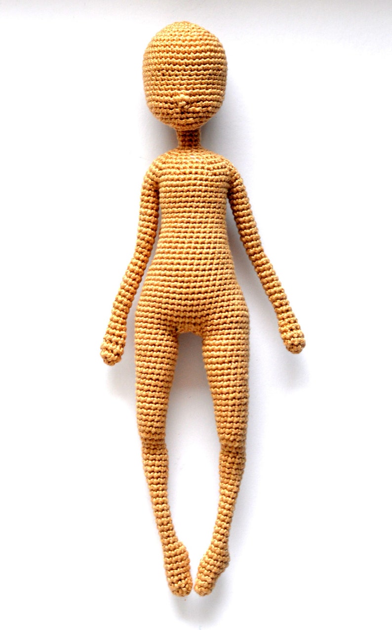 Crochet Amigurumi Doll Pattern Etsy