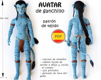 Avatar Häkelanleitung für Puppen (PDF Pattern)