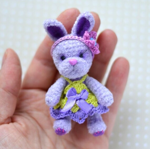 Crochet Pattern Lavender Bunny - Etsy