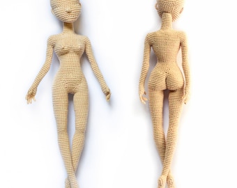 Crochet doll girl PATTERN