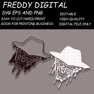 Fred Minimalist, Digital Files, Ready To Print And Cut