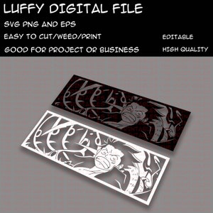 Pirate King Sticker Decal Design Anime Svg