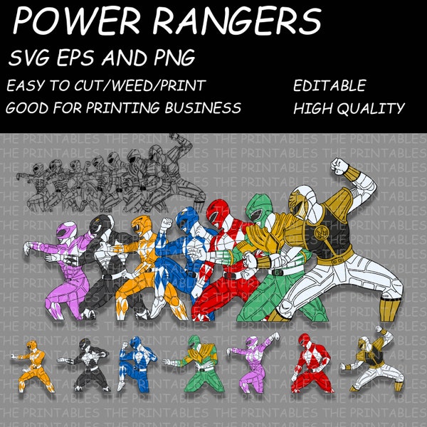Power Ranger Face Svg - Etsy