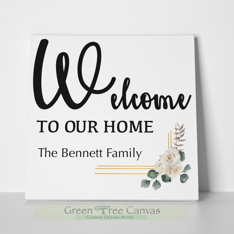 Welcome to Our Home Sign - Etsy
