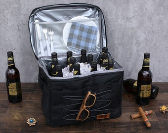 Groomsmen Gift, Personalized Cooler Bag, Insulated Beer Cooler Bag