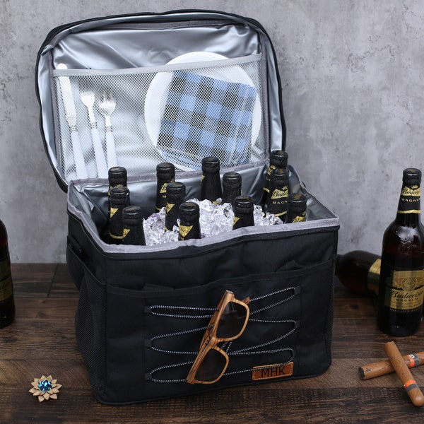 Groomsmen Gift, Personalized Cooler Bag, Insulated Beer Cooler Bag