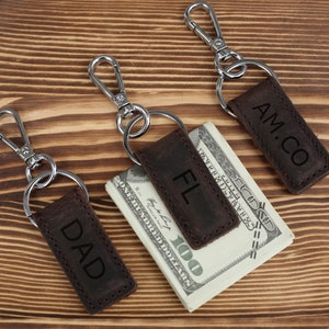 Personalized Groomsmen Gift Keychain Money Clip, Customized Best Gift For Men, Christmas Gift, Best Man Gift, Usher Gift, Dad Birthday Gift