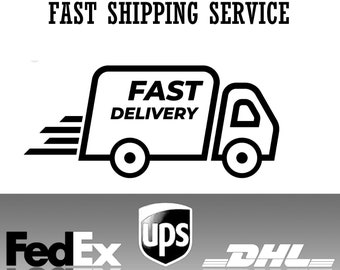 Fast Shipping Service via DHL/UPS/FEDEX