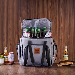 パーソナライズされた花婿の付添人ギフトクーラーバッグ、ビーチピクニッククーラー、男性用カスタムランチバッグ、クリスマスギフト、ベストマンへのギフト、ゴルフビールクーラー