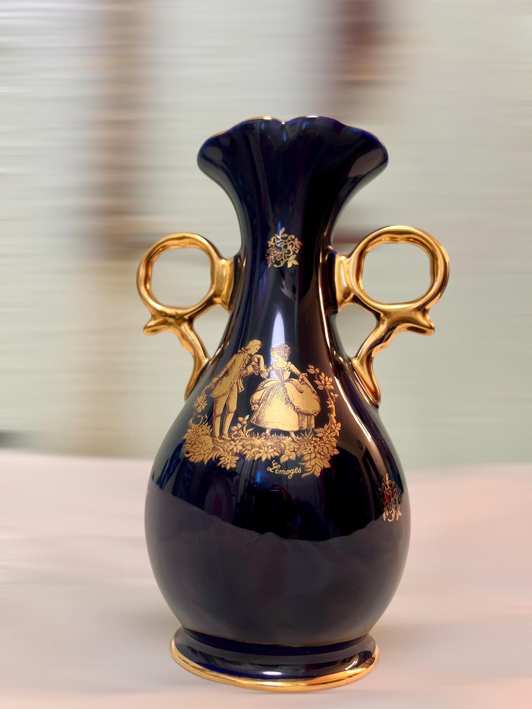 Limoges castel vase - Etsy 日本