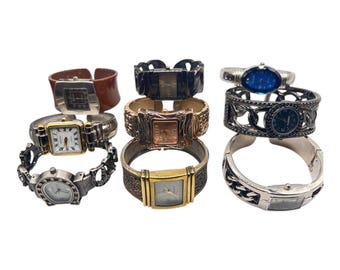 Vintage Women's Dainty Watches Various Styles Cuff Band