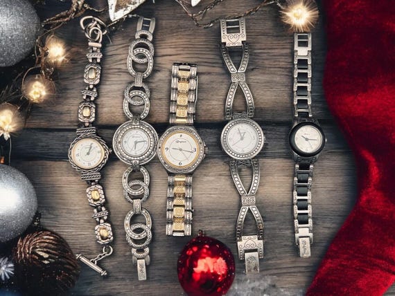 Vintage Brighton Silver Tone Women s Dainty Watches Various Styles Etsy