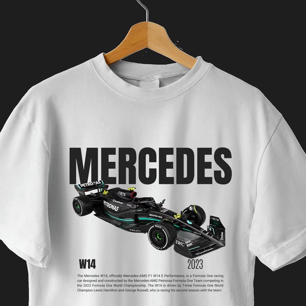 Mercedes Formula 1 Car Legend T-Shirt