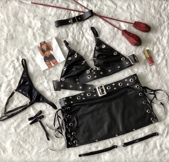 Harness | Costume | Lingerie | Cage Bra | Forplay - Etsy display picture 1