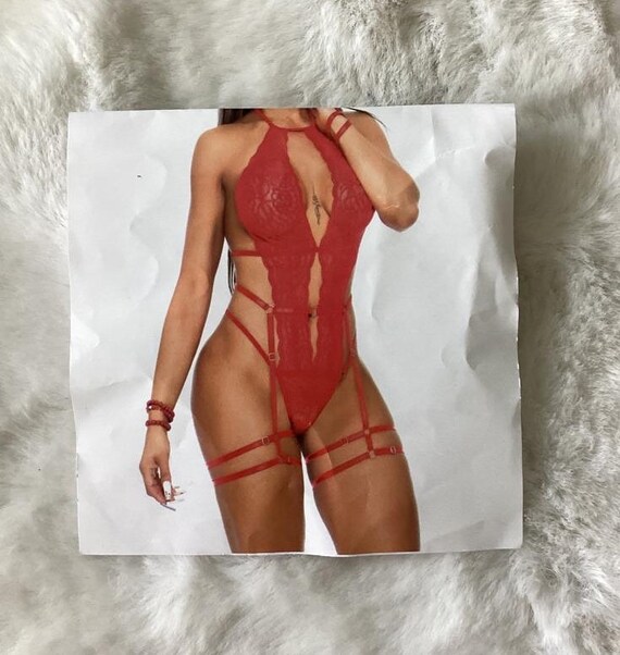 sexy red lingerie teemu Sexy Lingerie Costume & Cosplay Lingerie main image 0