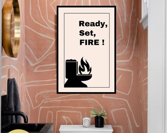 Bathroom wall art | Bathroom prints | Bathroom poster | Wall art prints | Digital download printable