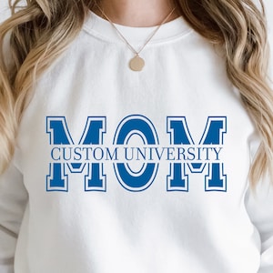 Customizable Mom University Shirt, Gift for Mother, Personalized College Shirt, University Mom Shirt, Class of 2023 Shirt, University Tee