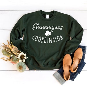 Shenanigans Coordinator Shirt, Matching St Patricks Day Shirts, St Patrick's Day Shirt, Irish Shirt, Lucky Shirt, Drinking Shirts, Women Tee