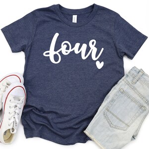 Fourth Birthday Toddler Shirt, 4th Birthday Shirt, 4th Birthday Outfit, Birthday Shirt, Birthday Party Shirt, Birthday Outfit, Kids Shirt