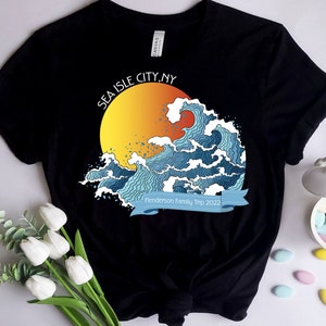 New York Shirt - Sea ISLE Shirt - Family Trip Shirt - Heart New York Shirts - New Yorker T-Shirt - Vacation Shirt - Family Adventure Shirt