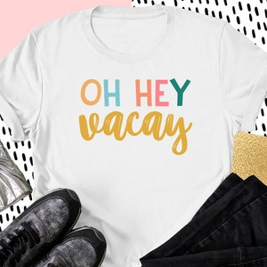 Vacay Mode Shirts | Family Matching Shirt Summer Vacation Tshirts  | Oh hey Vacay Shirt | Summer Family Matching Beach Shirt | Beach Shirts