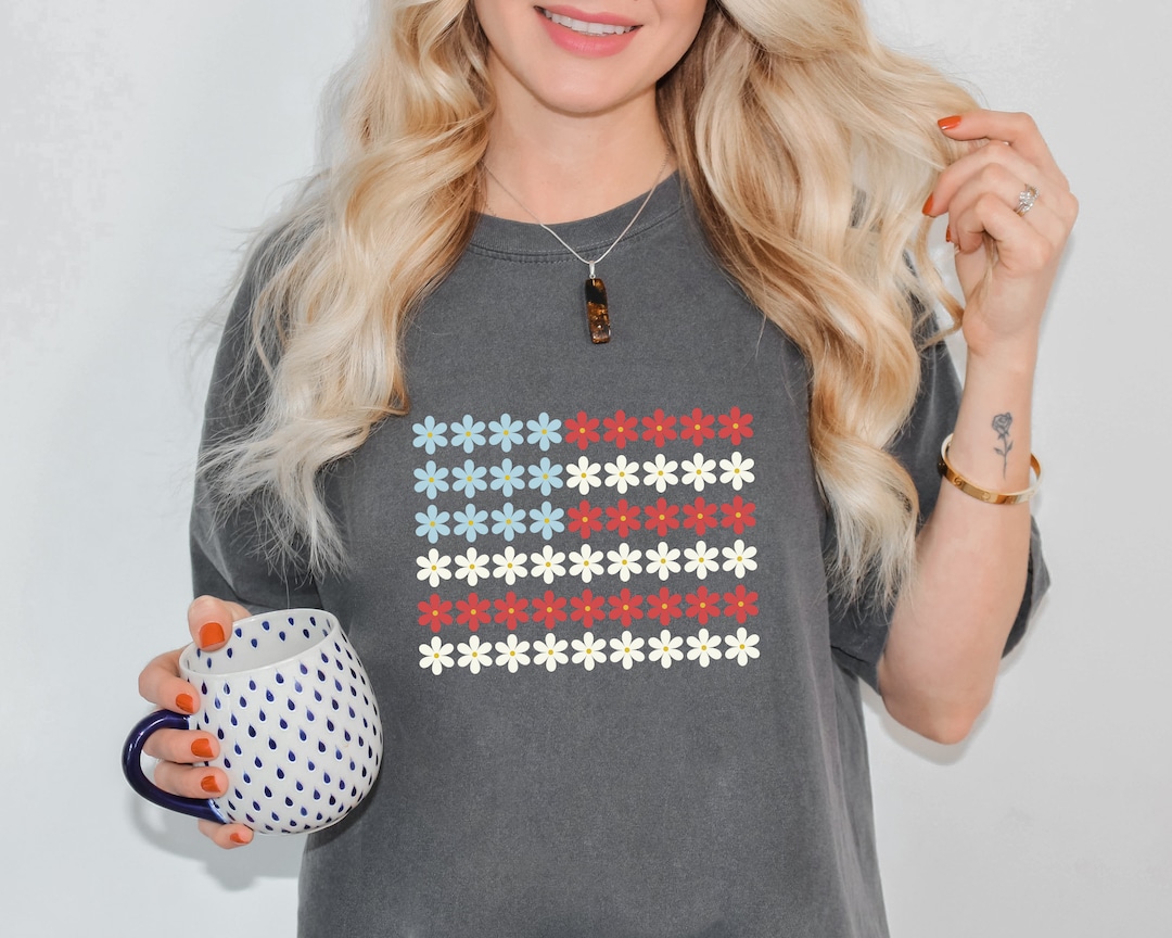 American Flag Daisy Tee main image 1