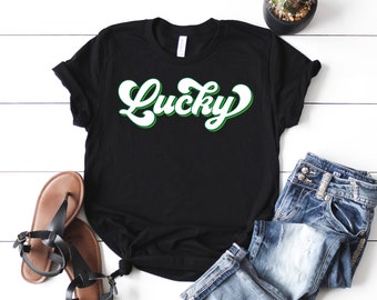 Lucky Shamrock St. Patrick's Day Shirt: Irish Clover Sweatshirt
