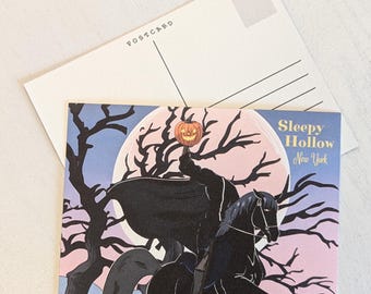 Post Card 10pk - Sleepy Hollow Headless Horseman