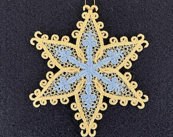 FSL Snowflake Ornament - OMA-27