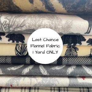 Flannel Fabric | Plaid Flannel Fabric | Boy Flannel Fabric | Hunting Camoflauge Flannel | Woodland Animal Flannel | Feather Flannel