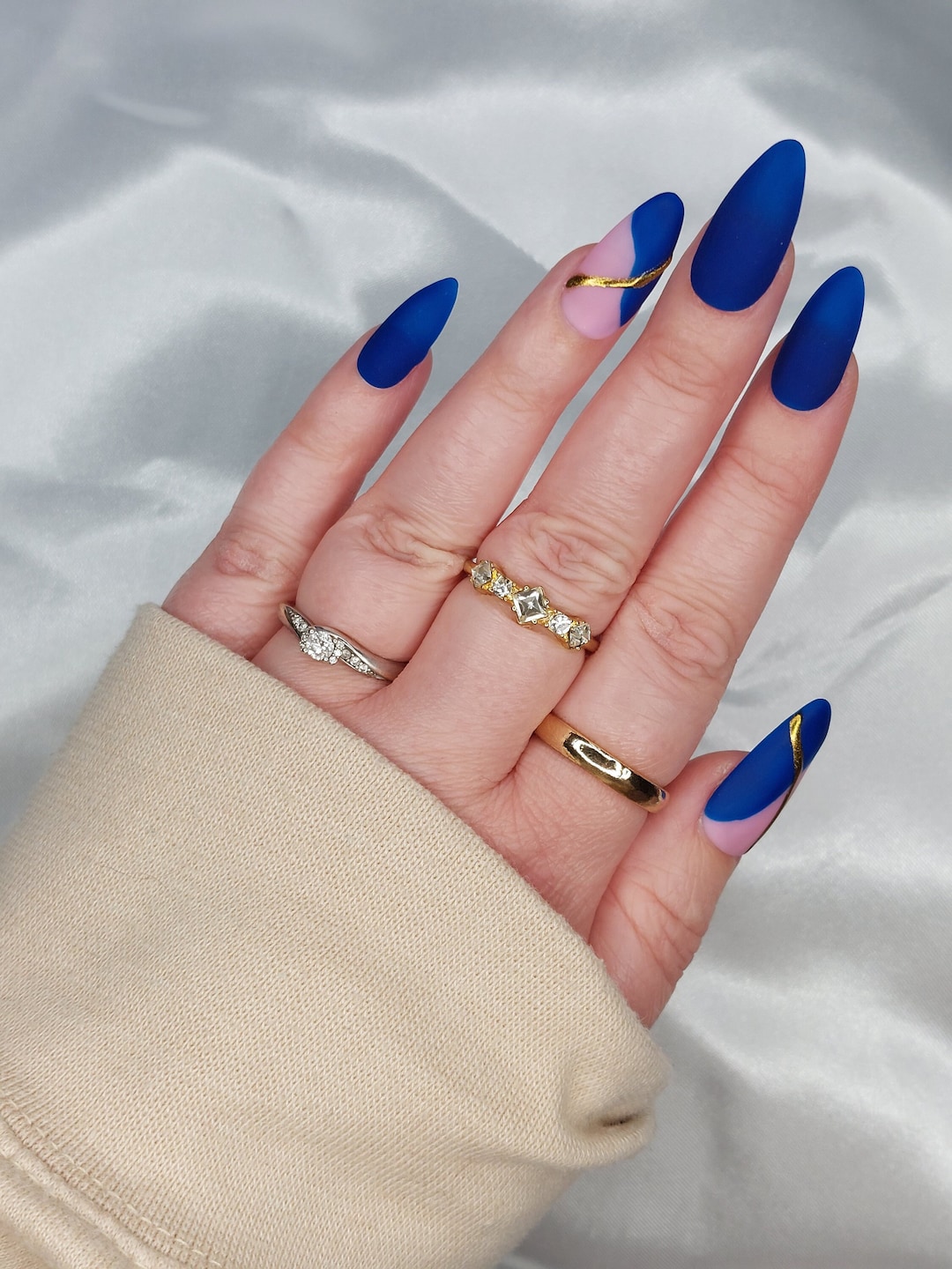 Blue Nail Inspiration for Winter