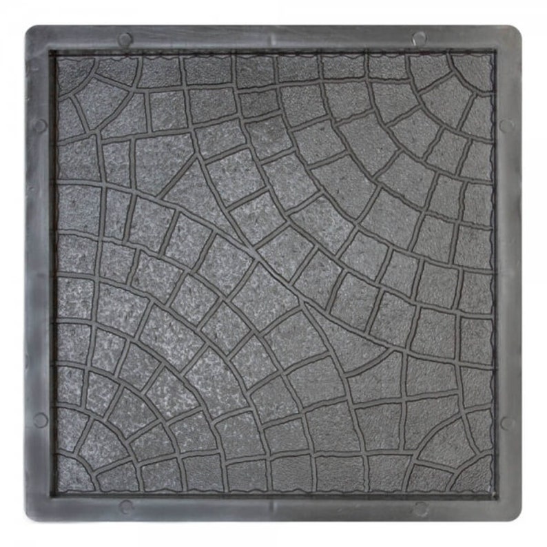 Chocolate plastik mold for concrete paving slabs, Stone pattern,Concrete garden stepping stone, Path Yard, garden walkway Web