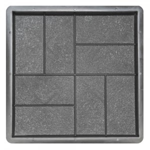 Chocolate plastik mold for concrete paving slabs, Stone pattern,Concrete garden stepping stone, Path Yard, garden walkway Square