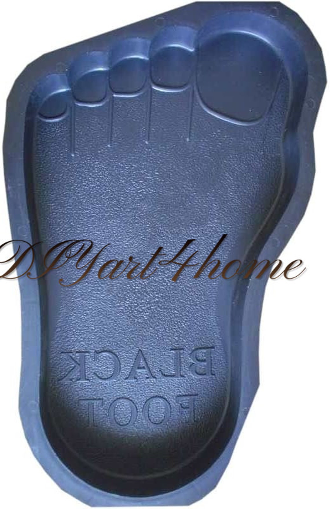 Bigfoot's Footprints SET 2 Plastic Mold for Concrete Paving Slabs