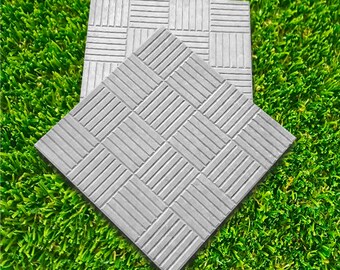 Chocolate - plastik mold for concrete paving slabs, Stone pattern,Concrete garden stepping stone, Path Yard, garden walkway