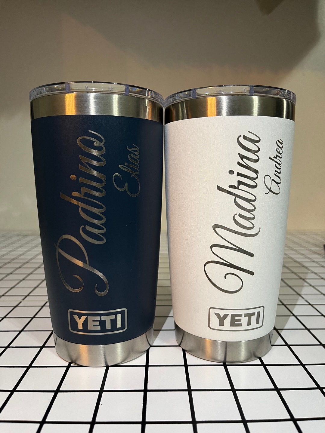Padrino or Madrina With Name Custom Yeti 20 Ounce Tumbler